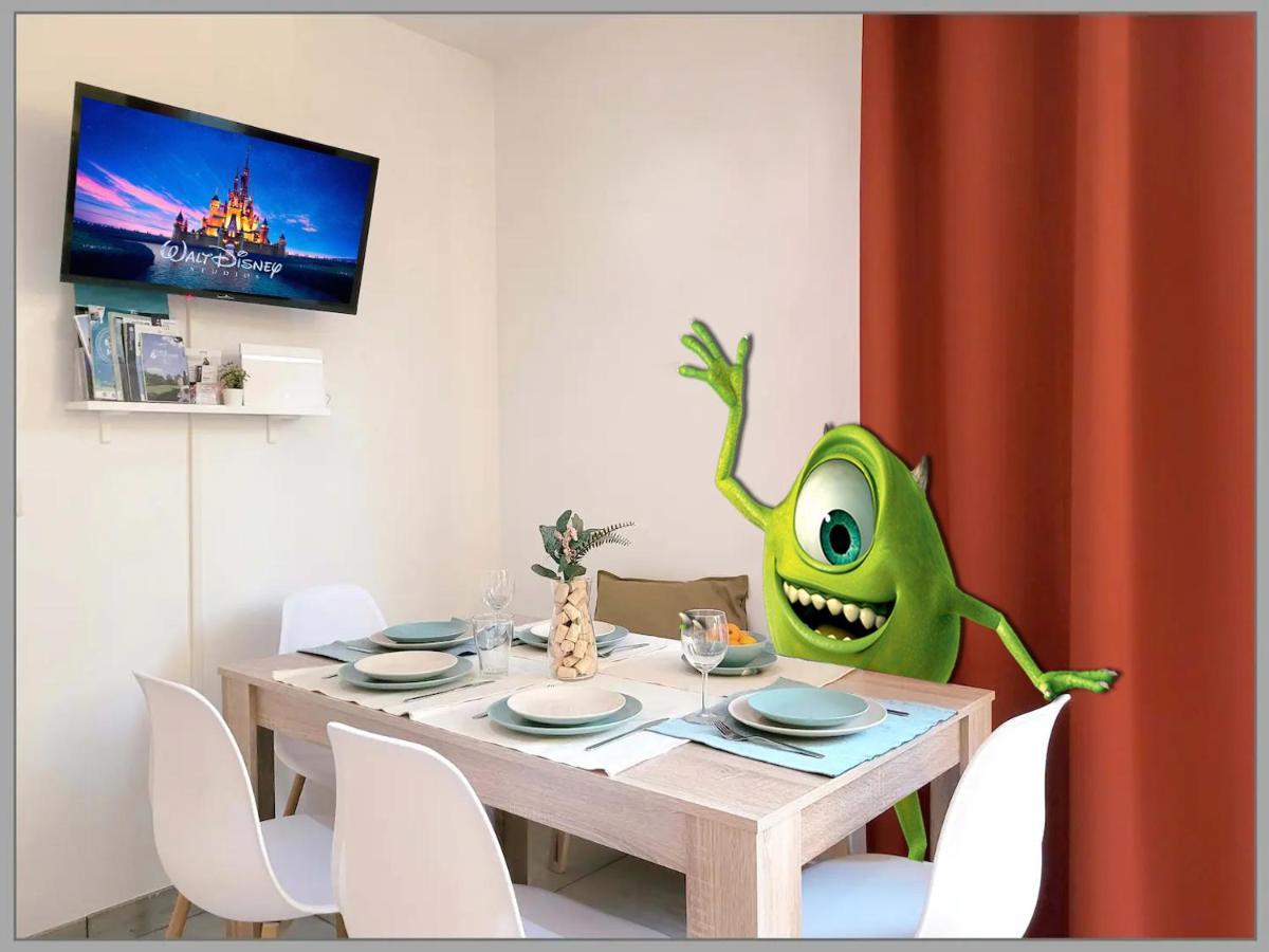 Appartement Avec Salle De Jeux Privee,10Min De Disney Transport En Commun 6 Couchages Chanteloup-en-Brie Eksteriør billede