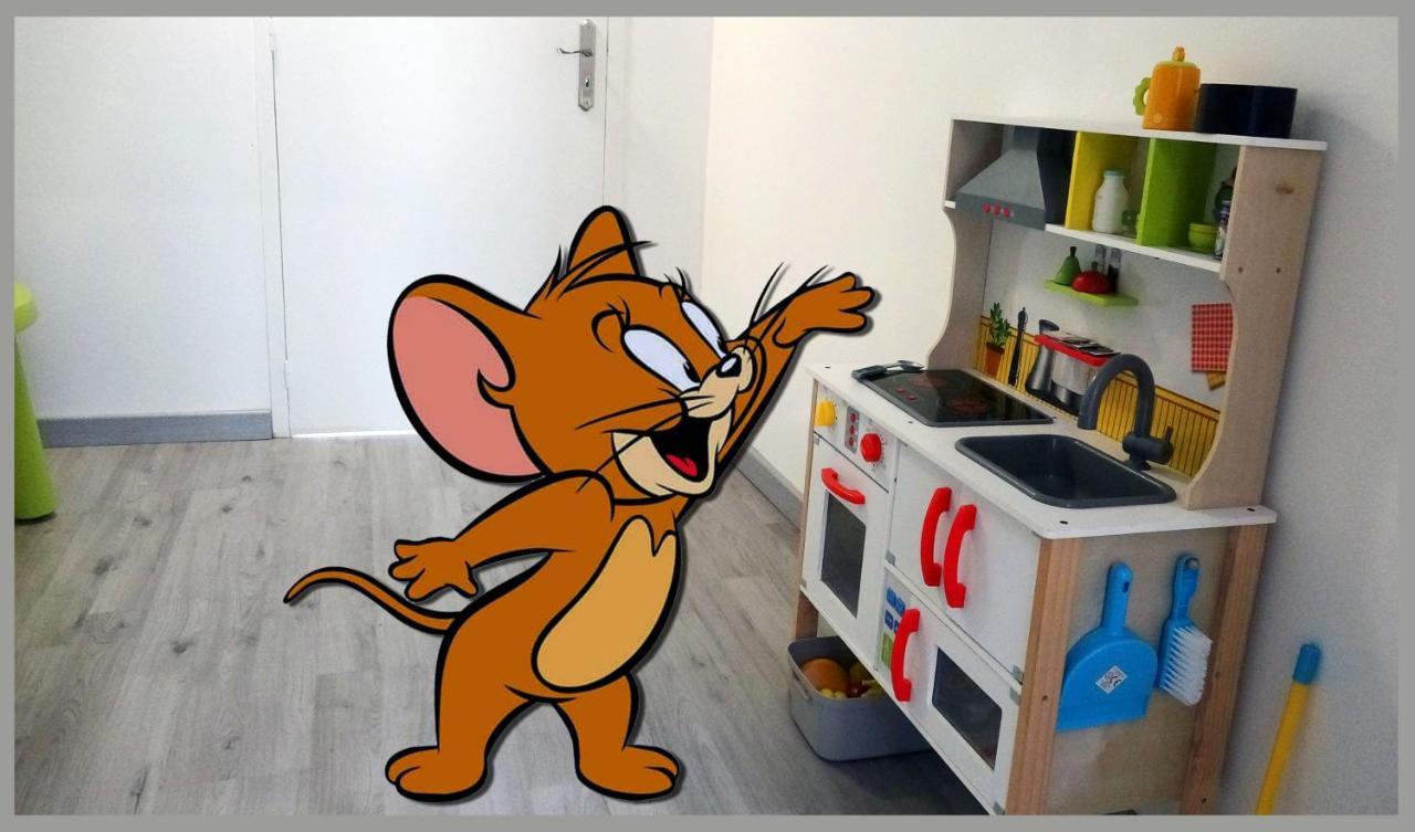 Appartement Avec Salle De Jeux Privee,10Min De Disney Transport En Commun 6 Couchages Chanteloup-en-Brie Eksteriør billede