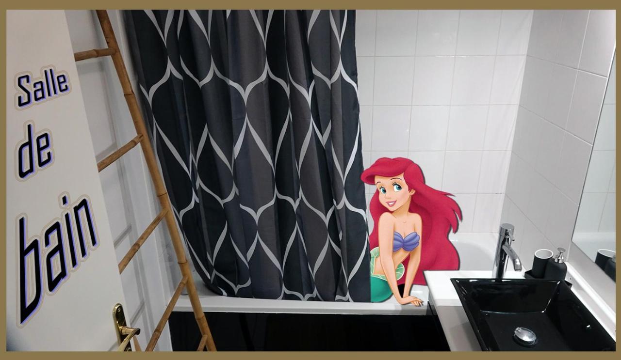 Appartement Avec Salle De Jeux Privee,10Min De Disney Transport En Commun 6 Couchages Chanteloup-en-Brie Eksteriør billede